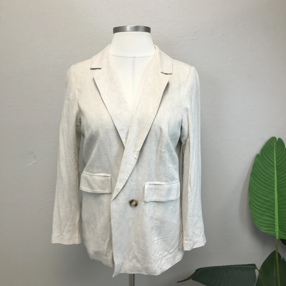 Eloquii Linen Blazer - NEW - Size 16
